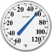 Round Outdoor Thermometers