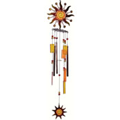 Sunset Vista Designs Spiral Sun Wind Chime - 37 inch